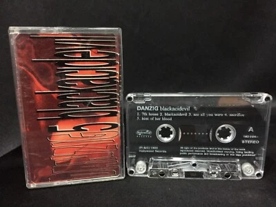 Danzig Blackacidevil Cassette Tape (Hollywood 1996) Thailand Release Foto 1 de 3