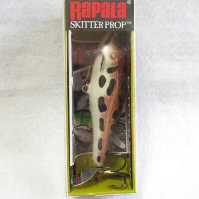 Señuelo de pesca Rapala Skitter Prop Spr-7 #F Frog (NUEVO EN PAQUETE) Foto 1 de 4