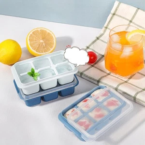 Set of 3 Silicone Ice Makers with Covers for Simple Ice Production at Home - Picture 1 of 12