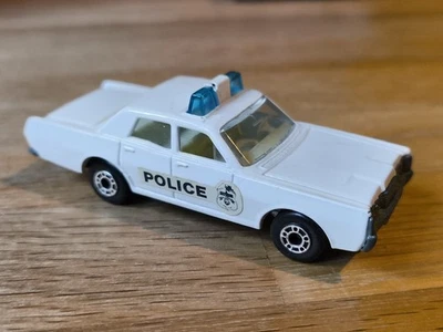MERCURY STUFENHECK POLICE CAR POLIZEI MATCHBOX SUPERFAST No.55 ENGLAND 70erJAHRE - Bild 1 von 4
