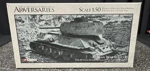 Corgi Adversaries T34-85 Tank, Korean War Series 109th Reg t.1:50 Diecast Metal - Picture 1 of 14
