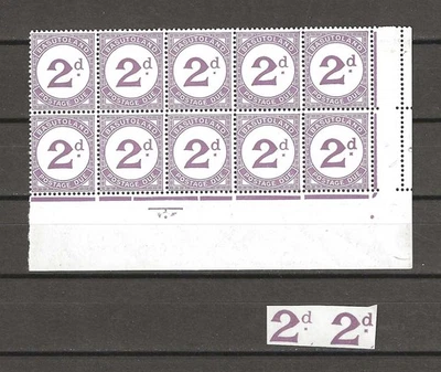 BASUTOLAND 1933/52 SG D2a + D2ad MNH - Изображение 1 из 3