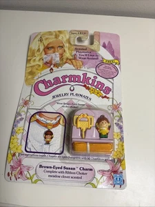 Hasbro Charmkins Schmuck Playmates BRAUNÄUGIGE SUSAN Charm & Band Halsband 1983 - Bild 1 von 10