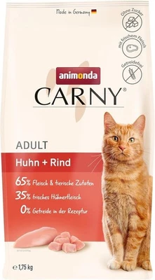 animonda Carny Katzen Trockenfutter Huhn und Rind, 1 x 1,75 kg - Bild 1 von 4