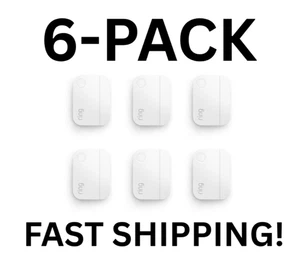 Sensor de contacto Ring Alarm paquete de 6 monitor de segunda generación 6 puertas ventanas hogar alertas NUEVO - Imagen 1 de 1