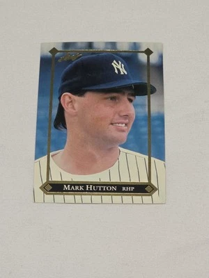 1992 Leaf - Gold Leaf Rookies Mark Hutton #BC-6 (RC) - Image 1 of 3