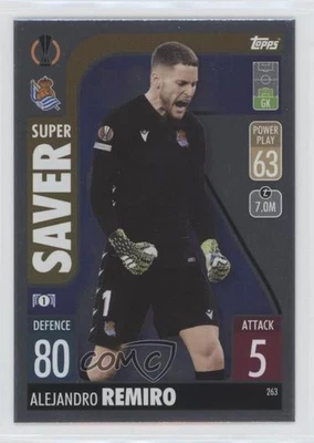2021-22 Topps Match Attax UCL Super Saver Alex Remiro Alejandro Remiro #263 - Image 1 of 2