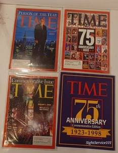 Revista Time 9 de marzo 1998 - Portada edición 75 aniversario - Más 3 números - Imagen 1 de 2