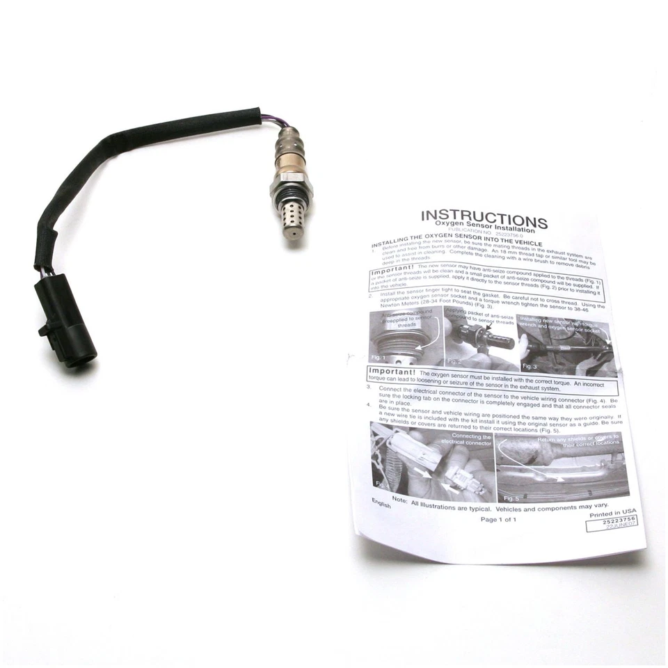 Delphi ES20318 Oxygen Sensor For Select Ford Jaguar Lincoln Mazda Mercury Models - Image 1 of 4