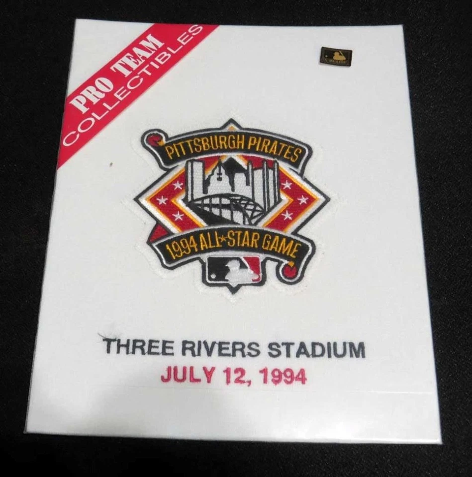 1994 MLB All-Star Game Patch – Pittsburgh Pirates – Three Rivers Stadium – NEW S - Image 1 of 1