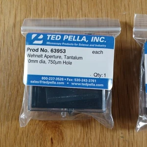 Ted Pella Tantal 10mm Wehnelt Blende, 750uM Prod#63953 Philips Amray FEI - Bild 1 von 3
