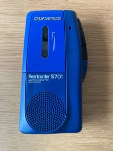 Olympus Pearlcorder S701 Micro Registratore a Cassette - Testato Funzionante - Foto 1 di 8
