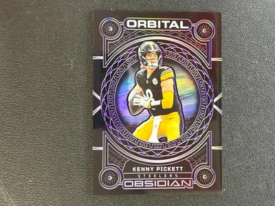 Kenny Pickett 2023 Obsidian Orbital Purple Pittsburgh Steelers 57/75 E30 - Image 1 of 2