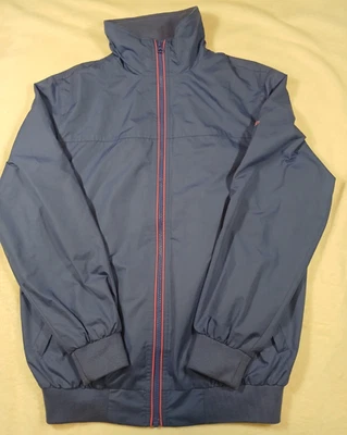 Musto Signature Womens Coat Size UK12 Blue Zip Through High Collar Outdoors - Image 1 of 4