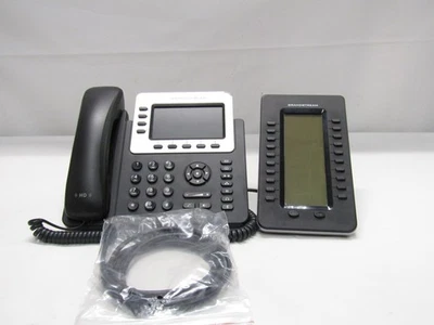Teléfono IP Grandstream GXP2140 HD con módulo de extensión de línea GXP2200 NEGRO Foto 1 de 4