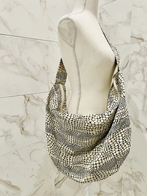 Old Navy Abstract Pebble Print Hobo Bag – Used Excellent Condition- Animal Print - Image 1 of 4