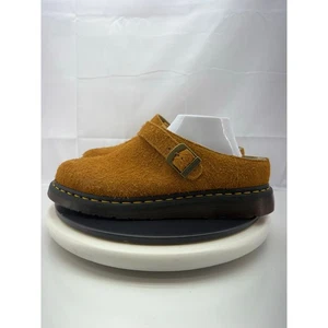 Dr. Martens Isham Herren Gr. 11 Pecan Chesnut Braun Wildleder Pantolette Slipper Schuhe Clogs - Bild 1 von 11