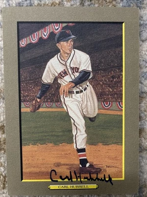 Carl Hubbell JSA Signed Perez Steele Great Moments Autograph Giants - Image 1 of 4