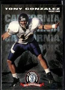 1997 Score Board NFL Rookies Tony Gonzalez California Golden Bears #93 - Bild 1 von 2