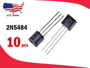 2N5484 (10 piezas) TO-92 N-Ch. JFET High Freq. Amplificador. - Envío gratuito y rápido. - Imagen 1 de 1