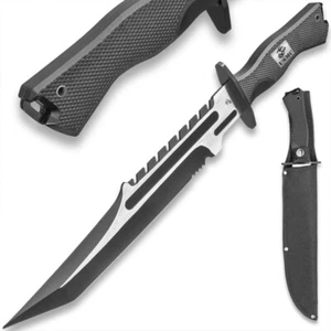 USMC Operation Mako Knife With Sheath | Officially Licensed | 10 3/4" Blade - Picture 1 of 7
