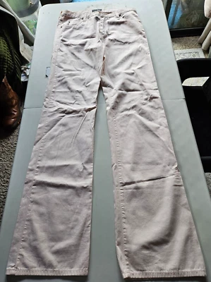 Vintage Armani Jeans Women Size 26 Zip Fly Pockets Pink 100% Cotton - Image 1 of 4