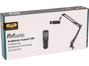 CAD Audio PM1300 Podmaster Super-D USB Broadcast / Podcast Microphone - Picture 1 of 3