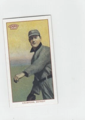 2002 Sam Crawford Topps 206 MINI PIEDMONT RED Back Parallel #305 - Detroit - Image 1 of 2