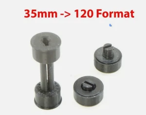 35mm to 120 Medium Format Camera Film Spool Adapter Kit 3D Printed - Picture 1 of 4