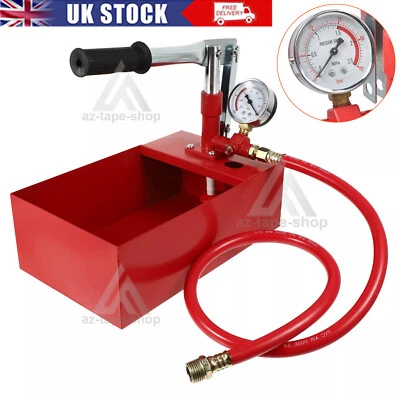 VICHIRSKIT Water Pressure Test Pump System Hand 25kg Leakage Tester Line Heating Hydraulic