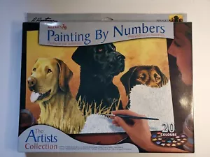 REEVES PAINTING BY NUMBERS - LABS IN MARSH (PBNACL2) 12X16 - NEW - Picture 1 of 3