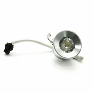 Faretto incasso led 1 watt mini spot luce bianca calda naturale blu verde rossa - Foto 1 di 3