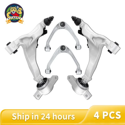 Kit de rótulas de brazos de control inferiores superiores delanteros INFINITI G25 G35 G37 4 piezas Foto 1 de 4