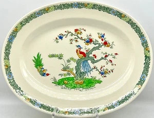 ANTIQUE COPELAND SPODE BERMUDA 13in SERVING PLATTER; EXCELLENT CONDITION - Picture 1 of 10