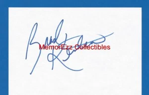Tarjeta de índice BRAD KESTON Charlie Brown... Voze 1983 firmada autógrafo 4x6 - Imagen 1 de 1