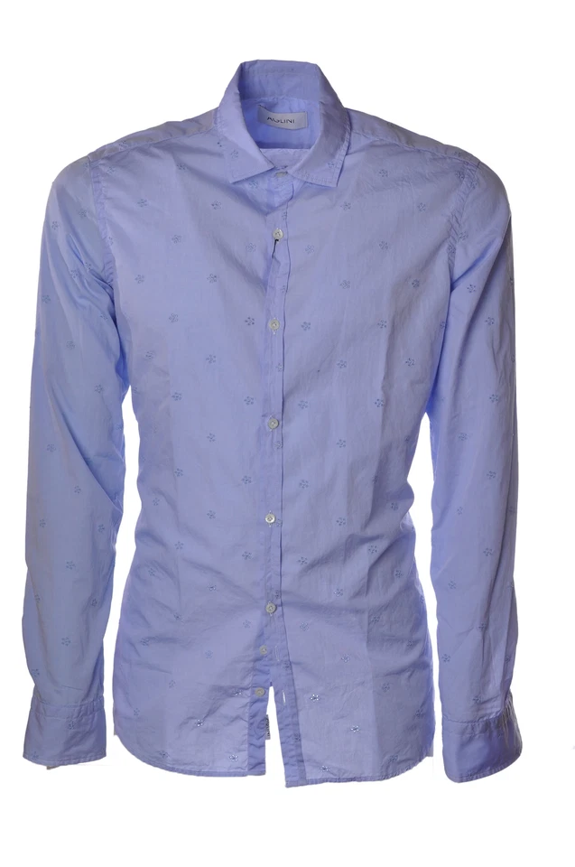 Aglini - Camisa - Hombre - Azul - 3180601B184128 Foto 1 de 4