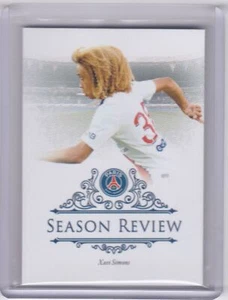 2021 Futera Unique Paris Saint-Germain Season Review Blue #15 Xavi Simons 7/9 - Picture 1 of 2