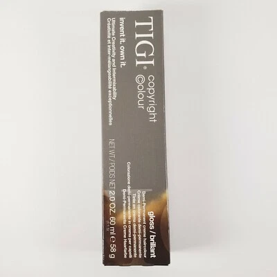 TIGI Brillo Demi Crema Permanente 4/30 4GN Dorado Natural Marrón Tinte Belleza Foto 1 de 4