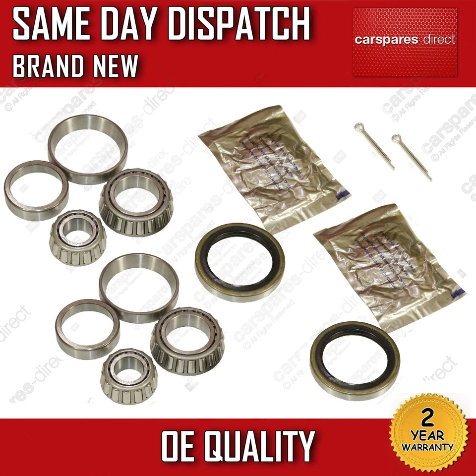 TOYOTA HI-ACE MK1 MK2 MK3 MK4 1977>ON FRONT WHEEL BEARINGS KIT PAIR X2 - Image 1 of 1