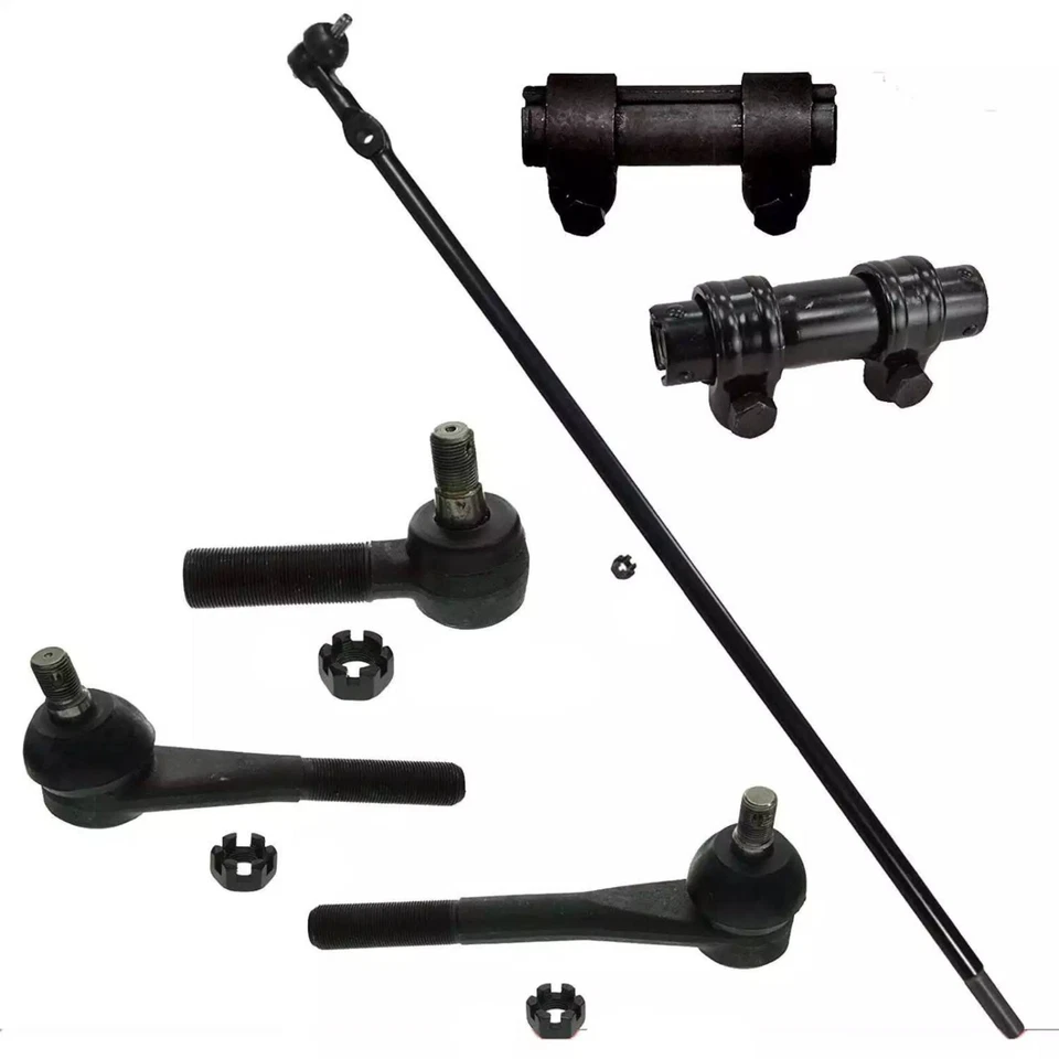 6 Pc Kit Center Link Tie Rod End Sleeves Chevrolet K10 Blazer K20 All 4WD 76-80 - Image 1 of 1