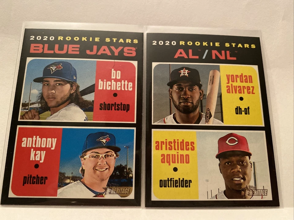 2020 Topps Heritage You Pick Complete Set Bichette Arozarena May RC  - Image 1 of 1