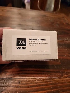 JBL VC35 Residential Music System Volume Control 35 Watt Flush Mount  - Picture 1 of 4