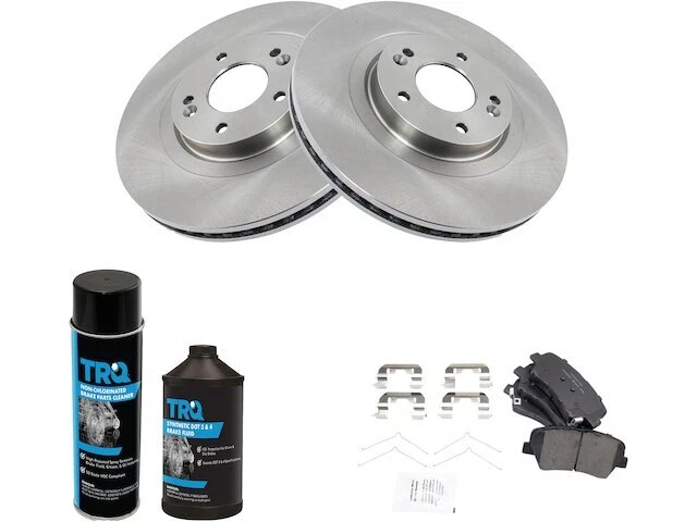 TRQ 52BB29S Front Brake Pad and Rotor Kit Fits 2017-2018 Hyundai Santa Fe Sport - Image 1 of 1
