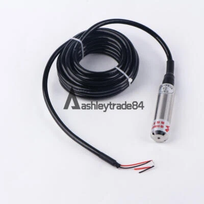 4-20MA Water Level Transmitter Liquid Level Transducer Sensor 1-10M Cable - Image 1 of 4