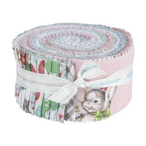 "Easter Parade" by Lindsay Wilkes for Riley Blake Designs 2 1/2" strips - Picture 1 of 2