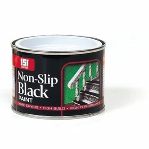 151 Nonslip Black Matt Paint Interior Exterior Coatings Paint Gloss Wooden 180ml - Picture 1 of 1