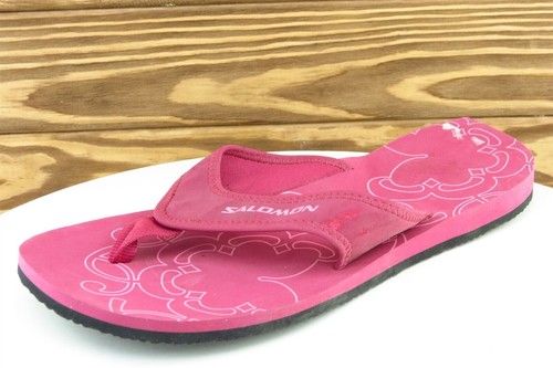SALOMON Sandali da donna rosa infradito taglia 8 M sintetici 873328