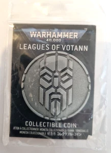 Warhammer 40k Xenos Collectible Coin Leagues of Votann Squats Games Workshop New - Picture 1 of 1