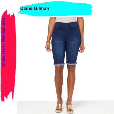 Pantalones Cortos DG2 by Diane Gilman Indigo - Talla XXS Foto 1 de 2