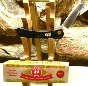 BRAND NEW KISSING CRANE # 19 KC5011 SODBUSTER POCKET KNIFE NIB / NOS - Picture 1 of 9